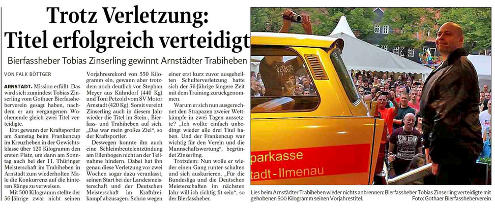 Artikel TA vom 11.09.2014