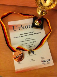 KDK Aktive 2015 dritter Platz